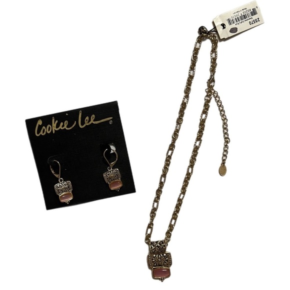 Cookie Lee Jewelry Cookie Lee Earrings And Necklace Set Poshmark